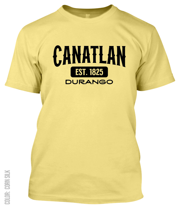 Canatlan, Durango Athletic T-Shirt