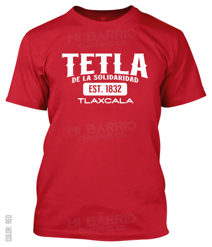 Tetla De La Solidaridad, Tlaxcala Athletic T-Shirt