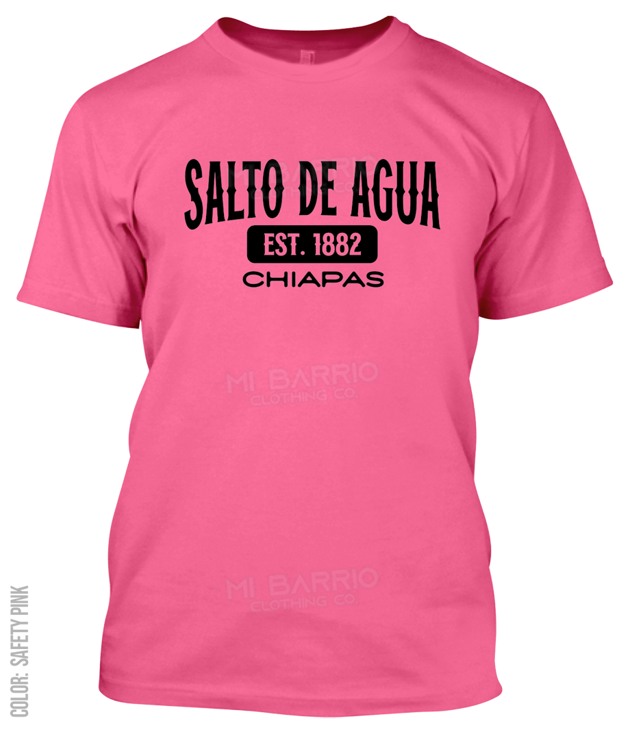 Salto De Agua, Chiapas Athletic T-Shirt