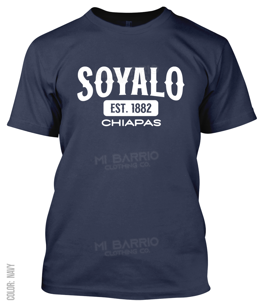 Soyalo, Chiapas Athletic T-Shirt