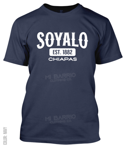 Soyalo, Chiapas Athletic T-Shirt