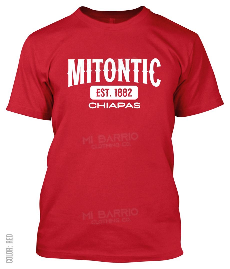 Mitontic, Chiapas Athletic T-Shirt