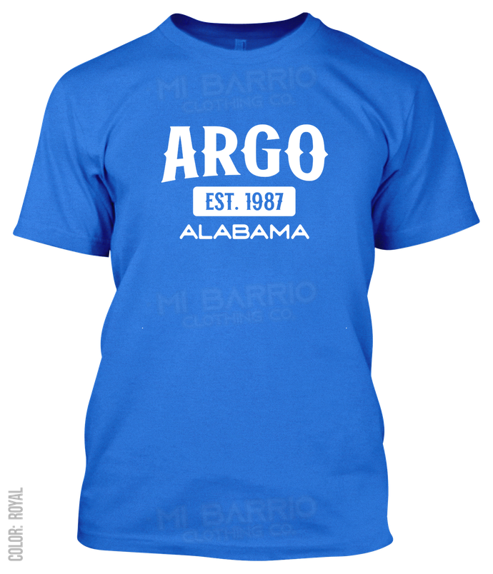 Argo, Alabama Athletic T-Shirt