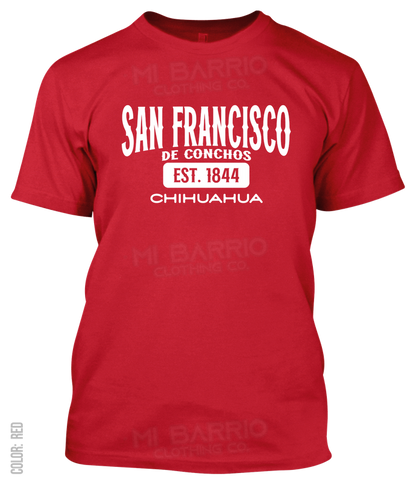 San Francisco De Conchos, Chihuahua Athletic T-Shirt