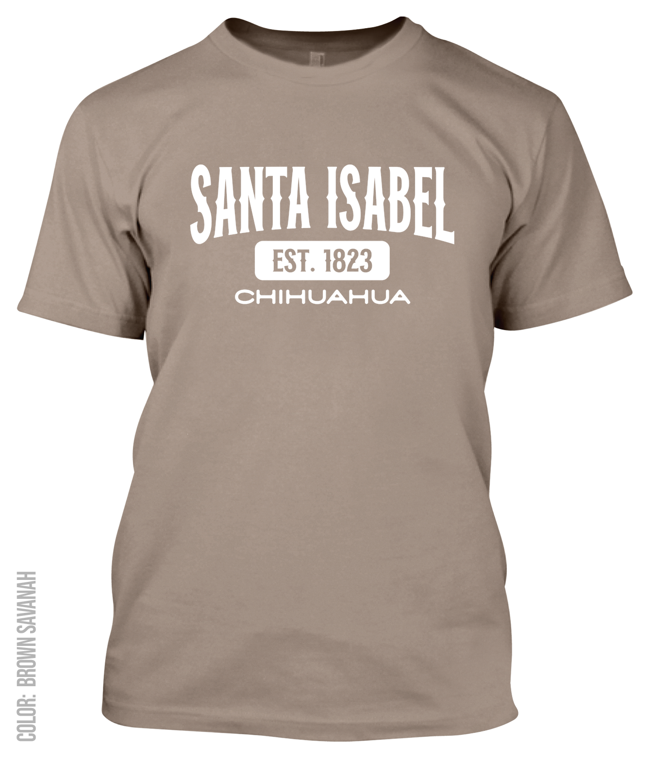 Santa Isabel, Chihuahua Athletic T-Shirt