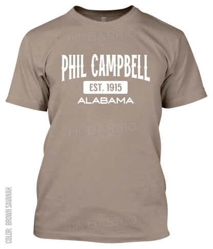 Phil Campbell, Alabama Athletic T-Shirt