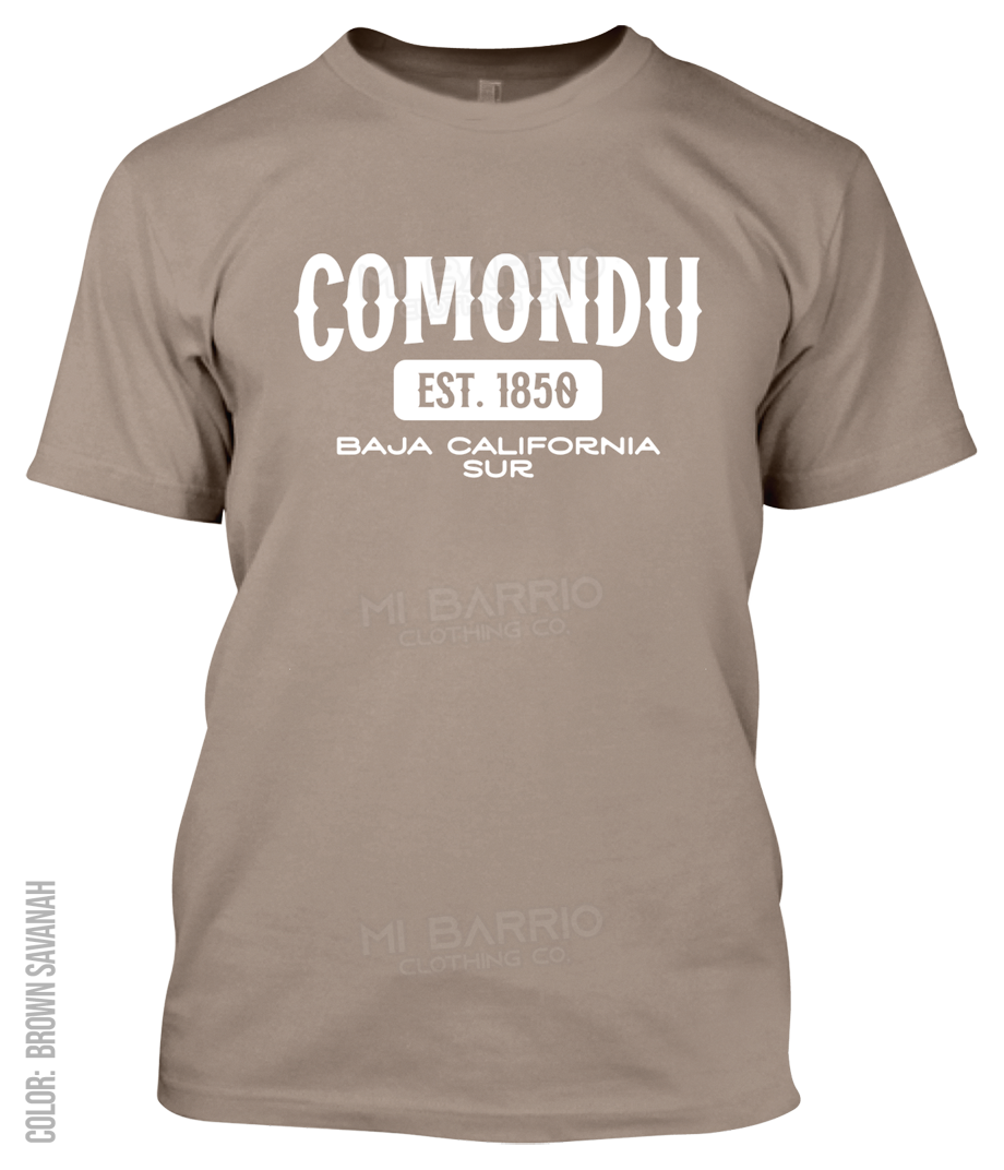 Comondu, Baja California Sur Athletic T-Shirt