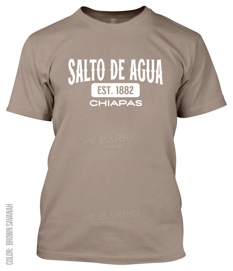 Salto De Agua, Chiapas Athletic T-Shirt
