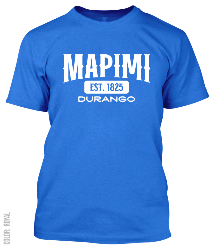 Mapimi, Durango Athletic T-Shirt