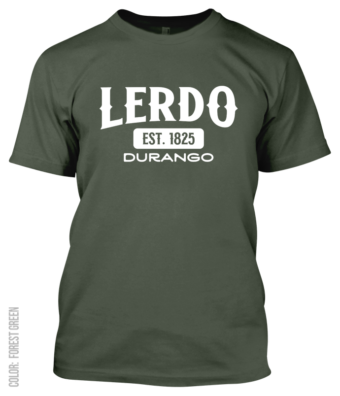 Lerdo, Durango Athletic T-Shirt