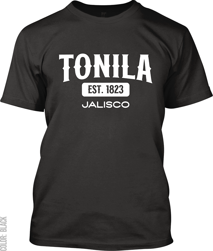 Tonila, Jalisco Athletic T-Shirt