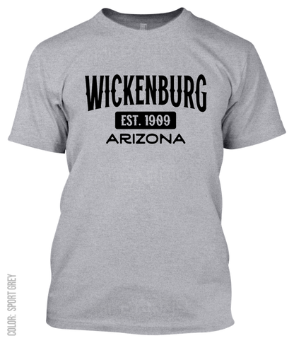 Wickenburg, Arizona Athletic T-Shirt