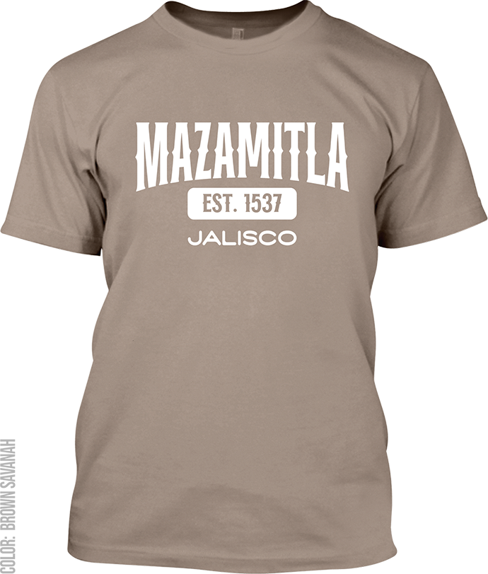 Mazamitla, Jalisco Athletic T-Shirt