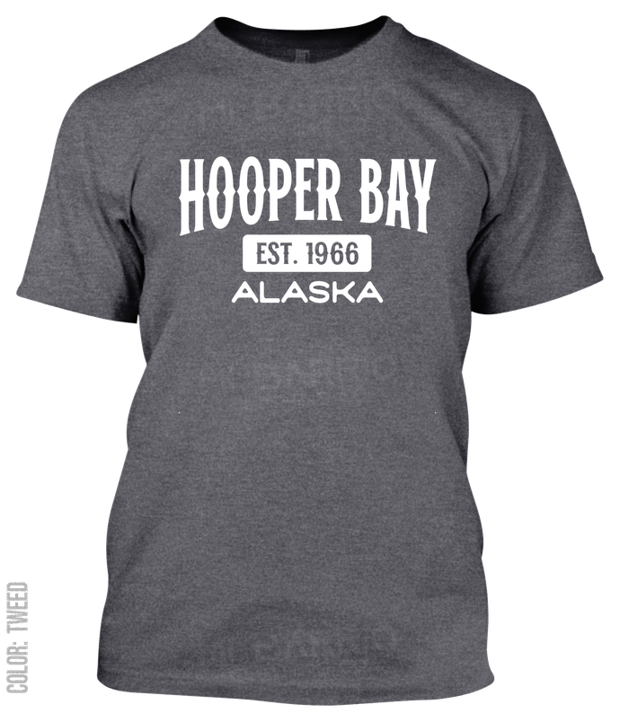 Hooper Bay, Alaska Athletic T-Shirt