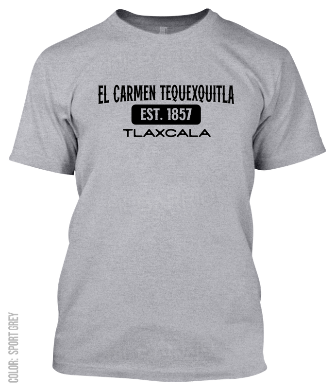 El Carmen Tequexquitla, Tlaxcala Athletic T-Shirt