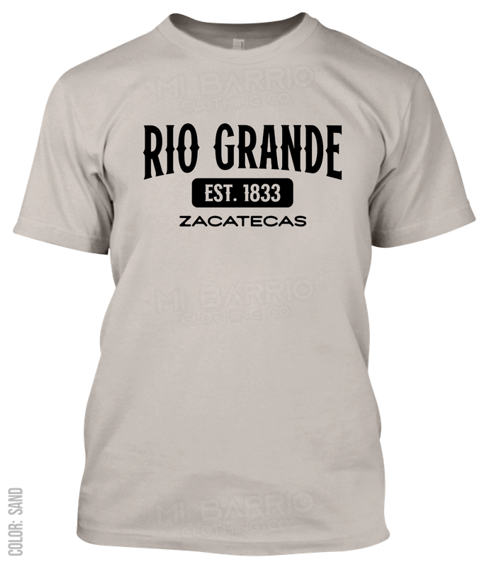 Rio Grande, Zacatecas Athletic T-Shirt