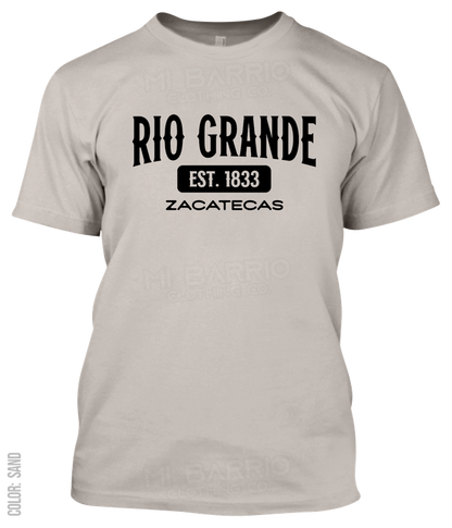 Rio Grande, Zacatecas Athletic T-Shirt