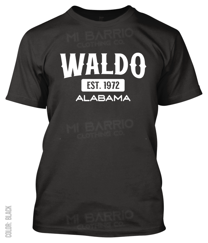 Waldo, Alabama Athletic T-Shirt