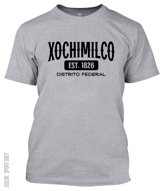 Xochimilco, Ciudad De Mexico Athletic T-Shirt