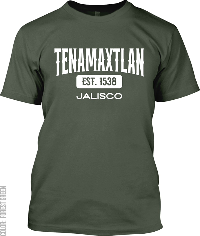 Tenamaxtlan, Jalisco Athletic T-Shirt