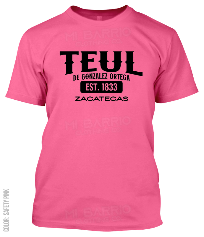 Teul De Gonzalez Ortega, Zacatecas Athletic T-Shirt