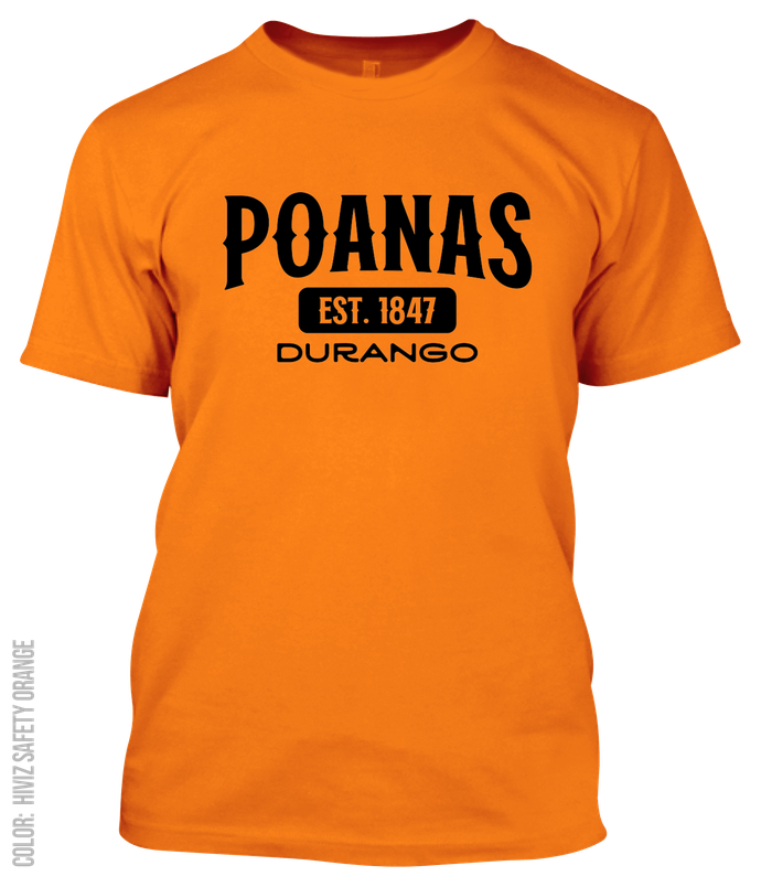 Poanas, Durango Athletic T-Shirt