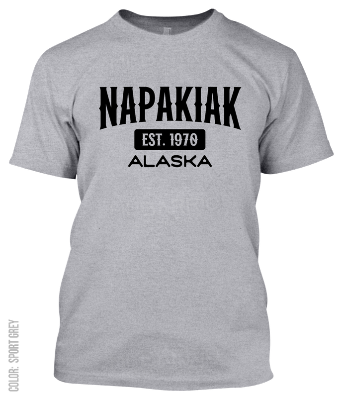 Napakiak, Alaska Athletic T-Shirt