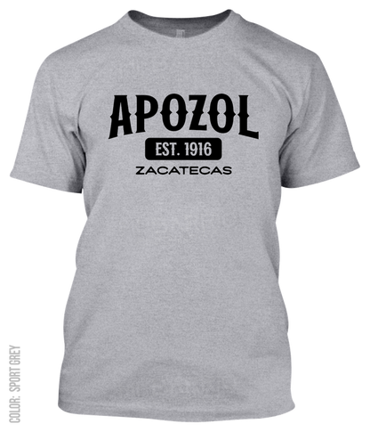 Apozol, Zacatecas Athletic T-Shirt
