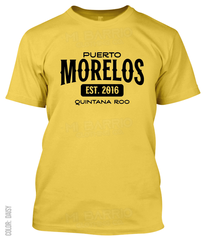Puerto Morelos, Quintana Roo Athletic T-Shirt