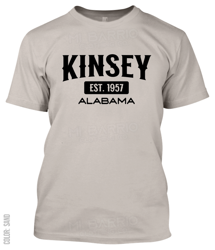 Kinsey, Alabama Athletic T-Shirt