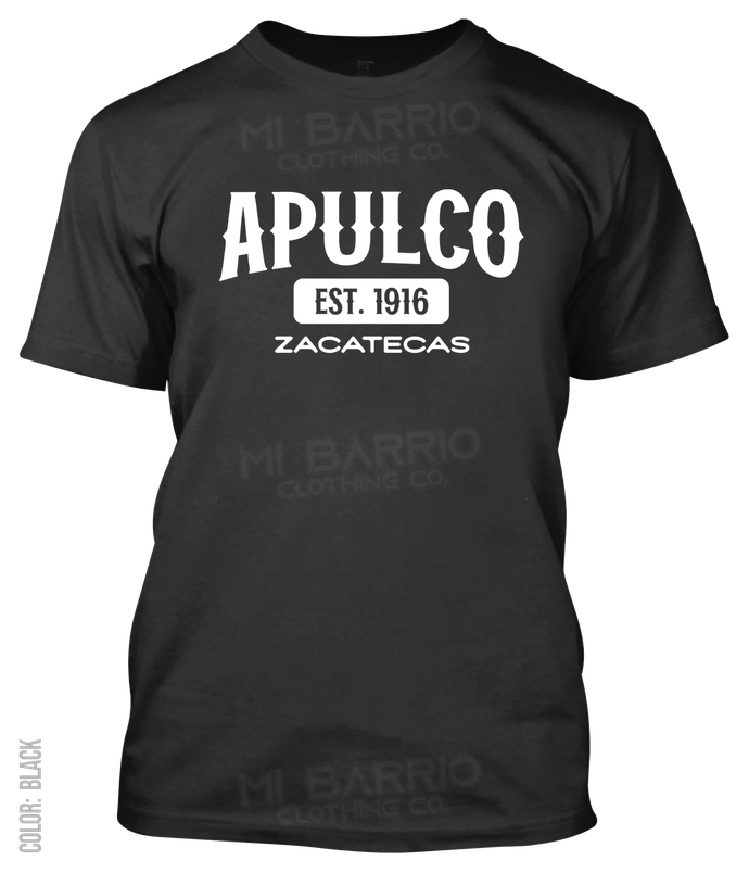 Apulco, Zacatecas Athletic T-Shirt