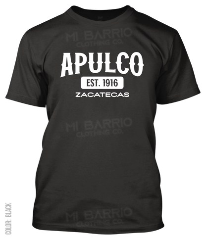 Apulco, Zacatecas Athletic T-Shirt
