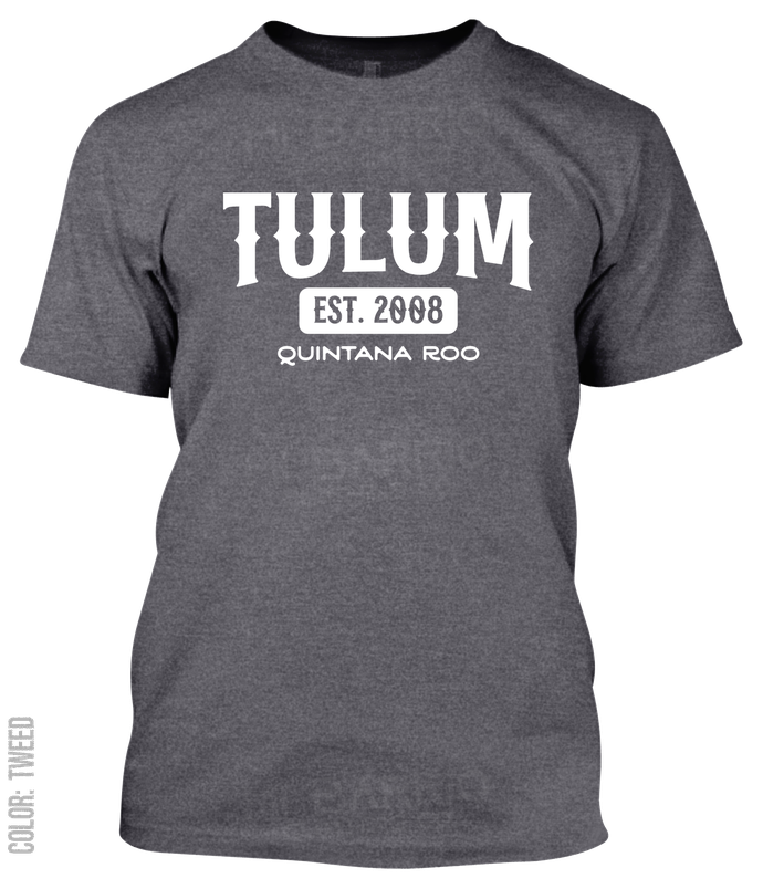 Tulum, Quintana Roo Athletic T-Shirt