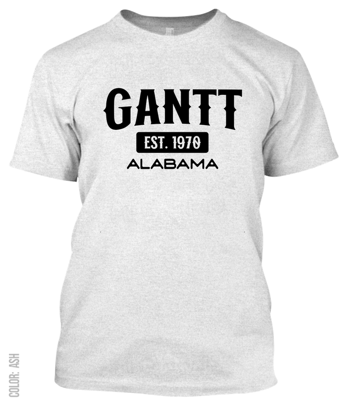 Gantt, Alabama Athletic T-Shirt