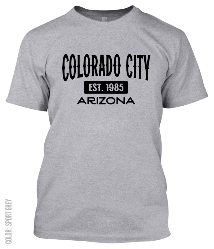 Colorado City, Arizona Athletic T-Shirt