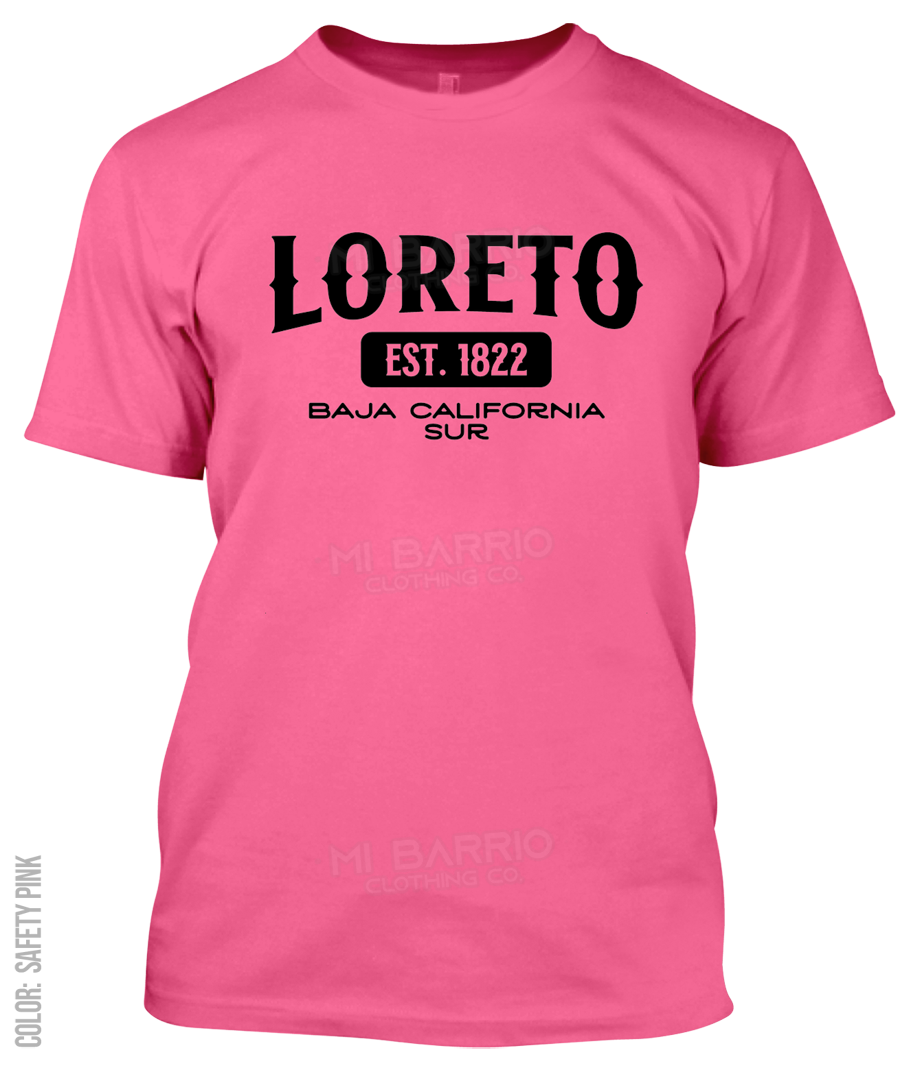 Loreto, Baja California Sur Athletic T-Shirt
