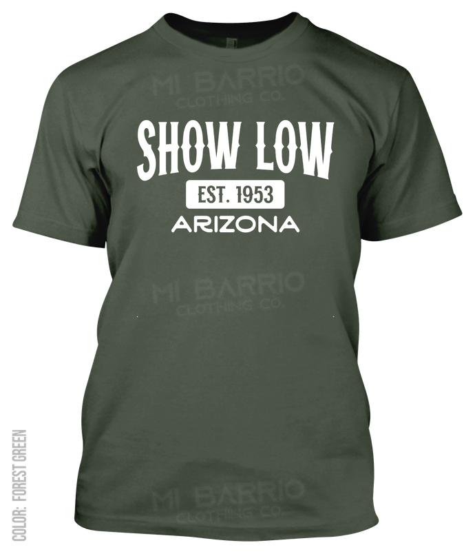 Show Low, Arizona Athletic T-Shirt