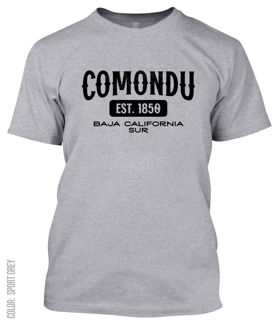 Comondu, Baja California Sur Athletic T-Shirt