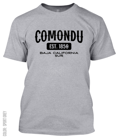 Comondu, Baja California Sur Athletic T-Shirt