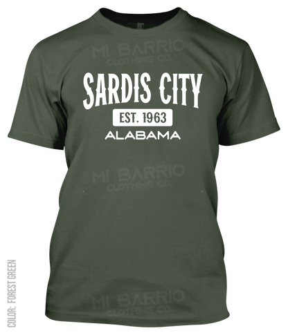 Sardis City, Alabama Athletic T-Shirt