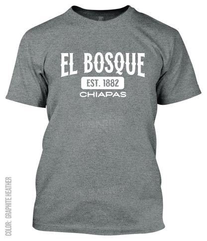 El Bosque, Chiapas Athletic T-Shirt