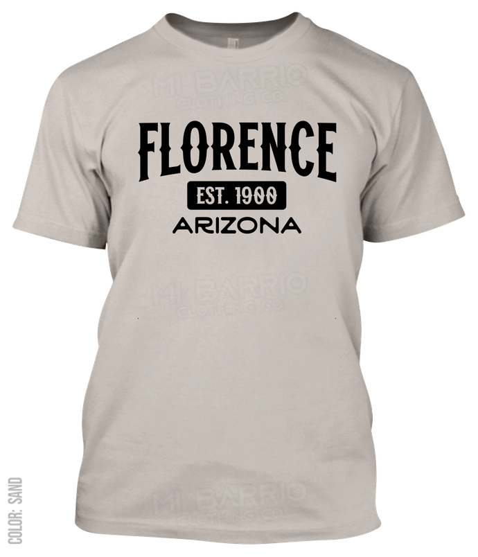Florence, Arizona Athletic T-Shirt