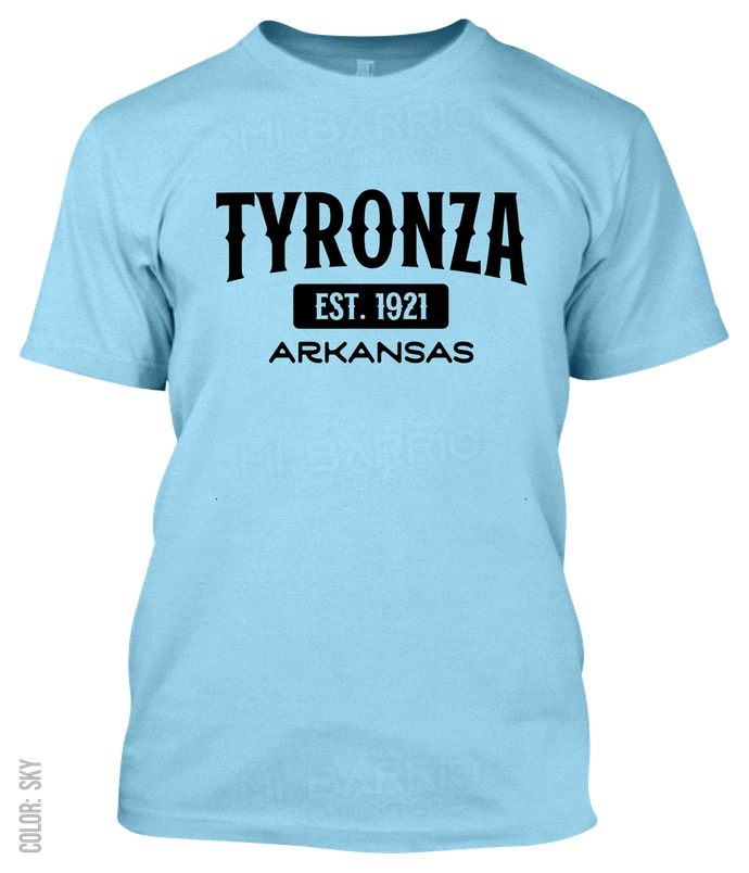 Tyronza, Arkansas Athletic T-Shirt
