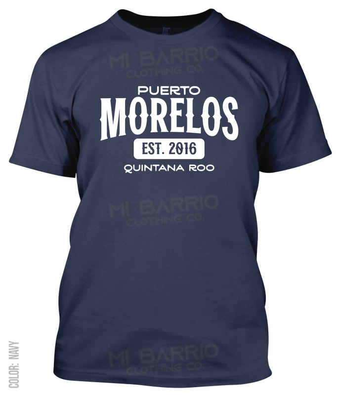Puerto Morelos, Quintana Roo Athletic T-Shirt