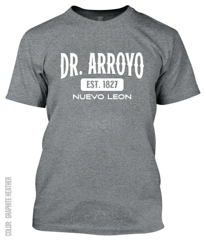 Dr. Arroyo, Nuevo Leon Athletic T-Shirt