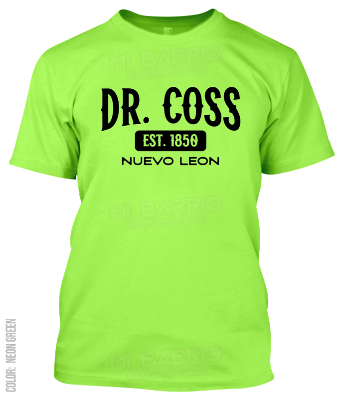 Dr. Coss, Nuevo Leon Athletic T-Shirt