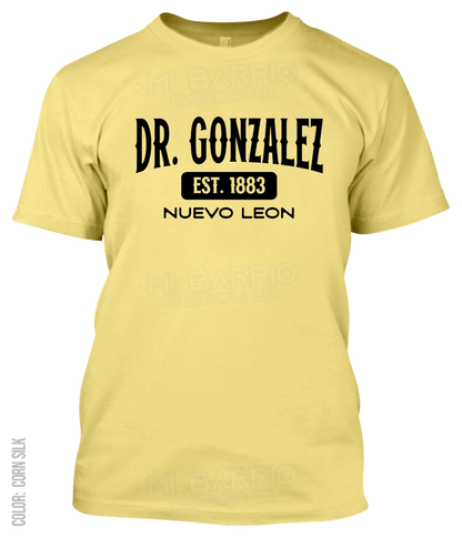 Dr. Gonzalez, Nuevo Leon Athletic T-Shirt