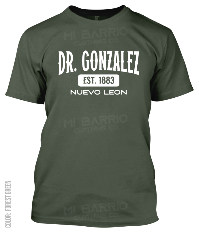 Dr. Gonzalez, Nuevo Leon Athletic T-Shirt