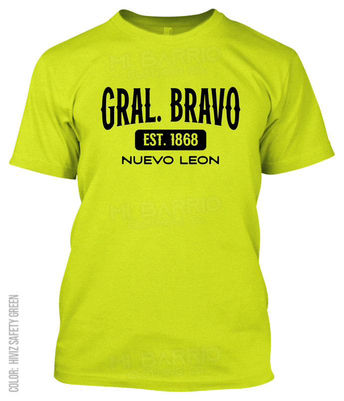 General Bravo, Nuevo Leon Athletic T-Shirt