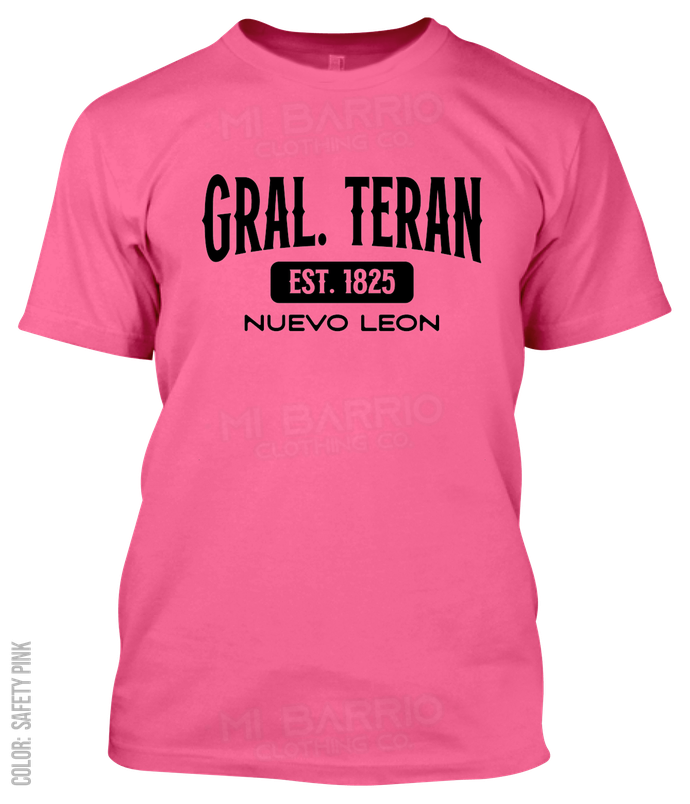General Teran, Nuevo Leon Athletic T-Shirt